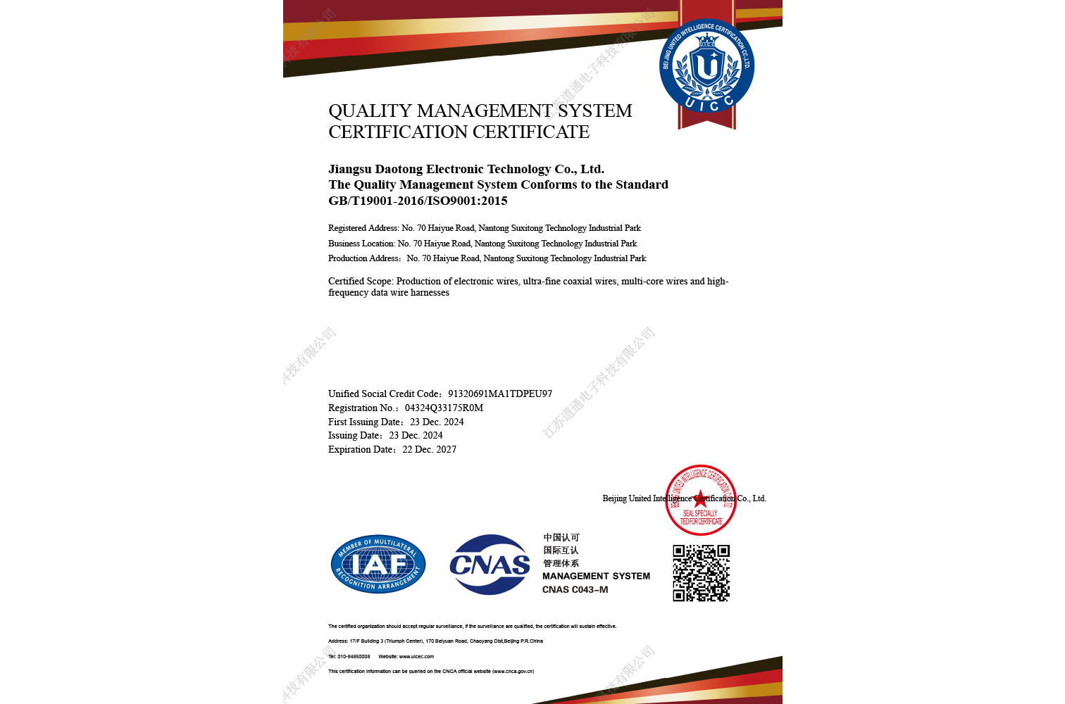 ISO 9001:2015